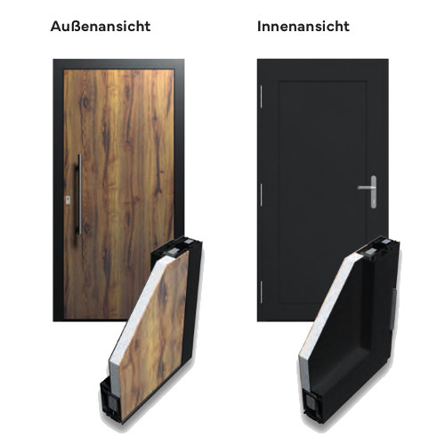 Haustuer-Detail Profil FD